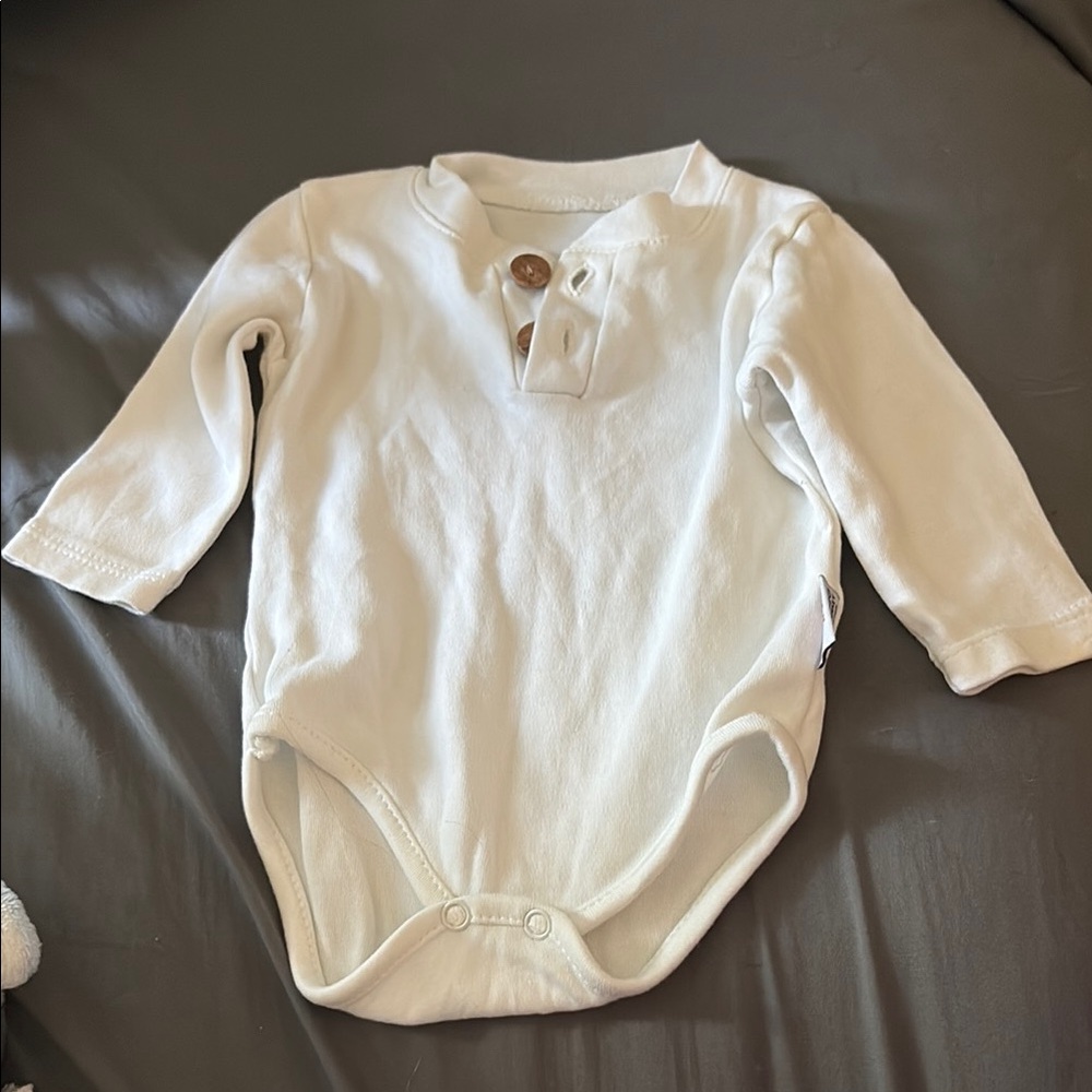 Classic White Kids One Piece